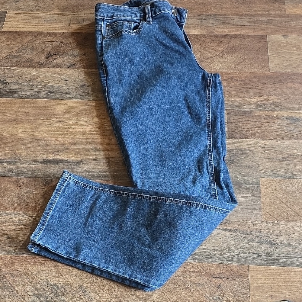Classic Blue Women's Straight Jeans